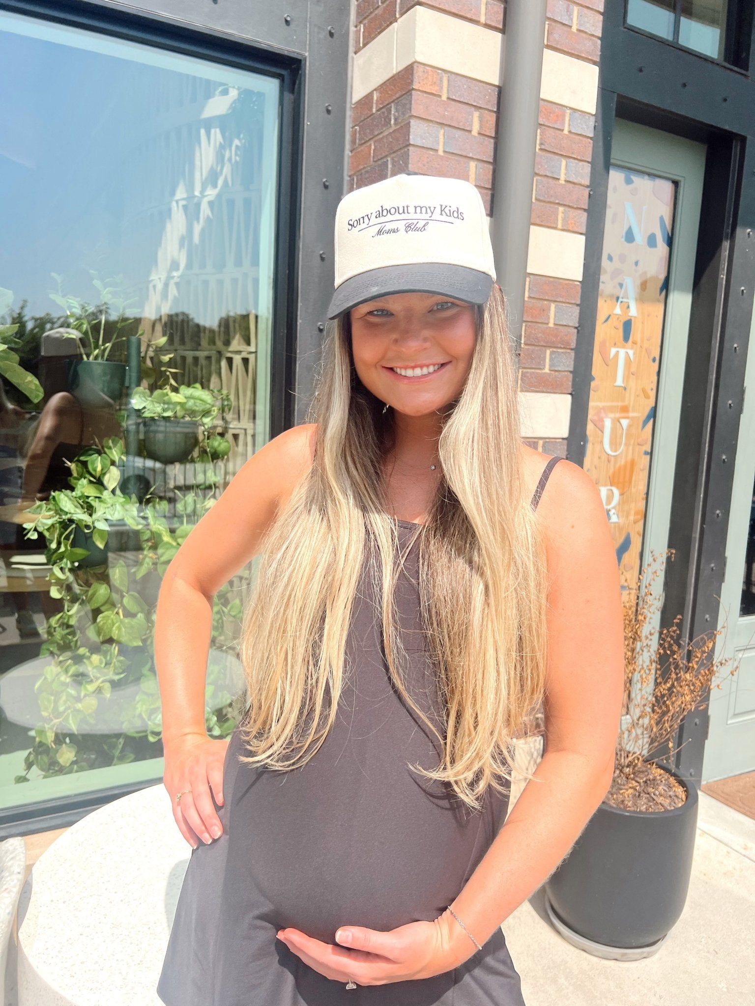 Sorry About My Kids. Vintage Trucker Hat - Shop LINNY CO