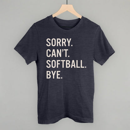 Sorry Can't Softball Bye - Shop LINNY CO