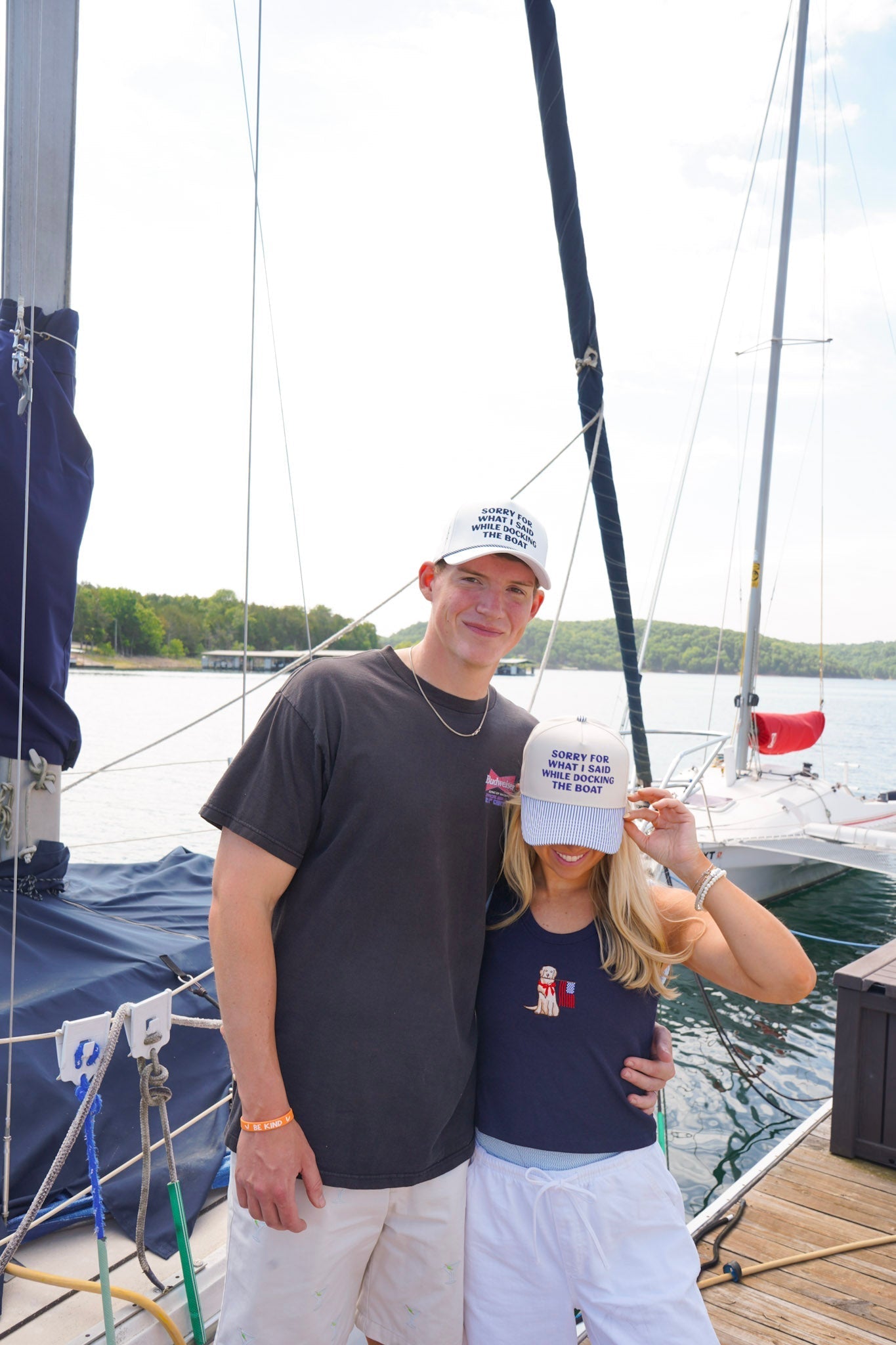Sorry for What I Said Docking the Boat Hat - Shop LINNY CO