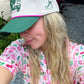 Spicy Marg Social Club - Green Vintage Trucker Hat - Shop LINNY CO