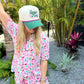 Spicy Marg Social Club - Green Vintage Trucker Hat - Shop LINNY CO