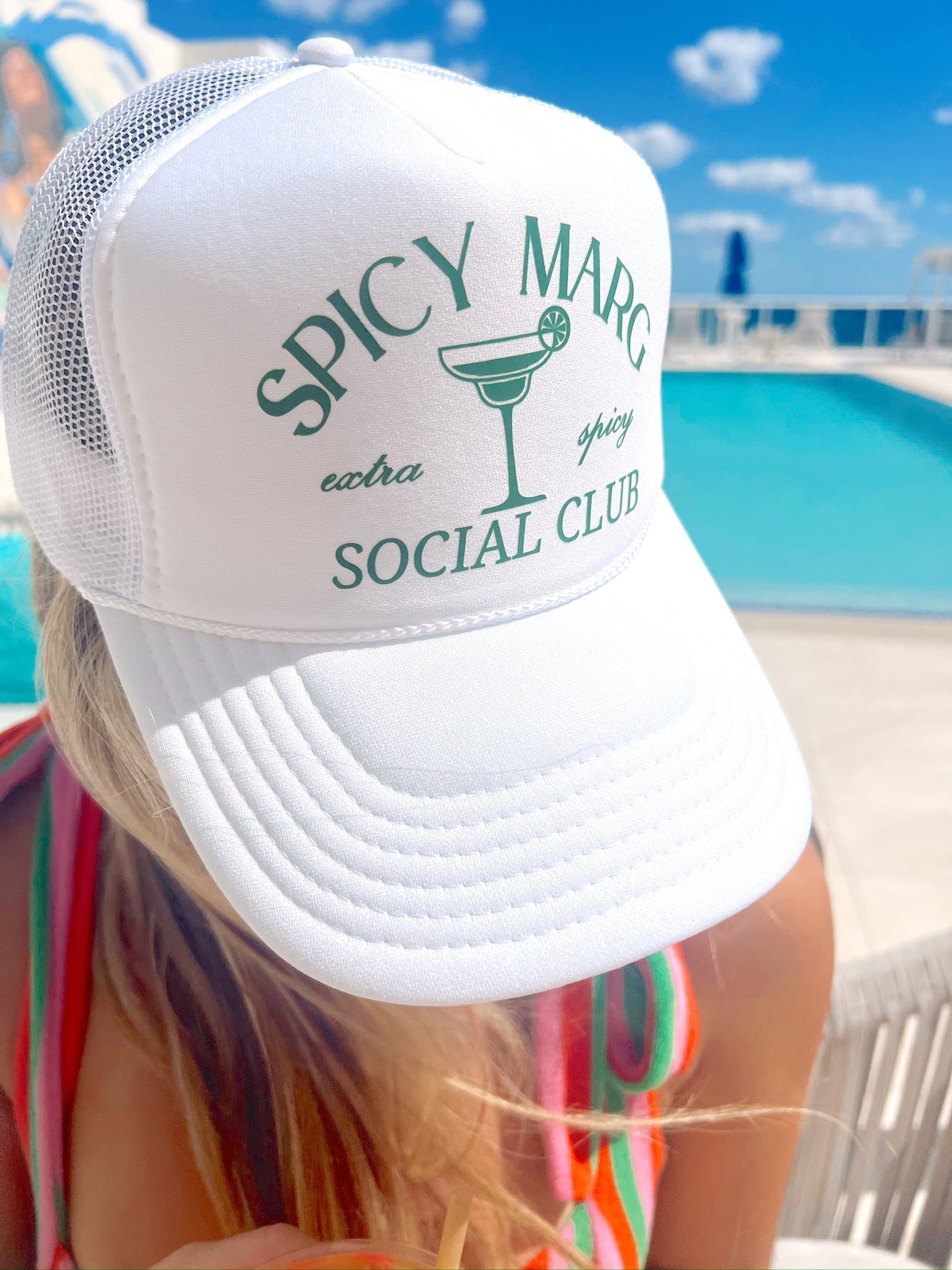 Spicy Marg Social Club Trucker Hat - Shop LINNY CO