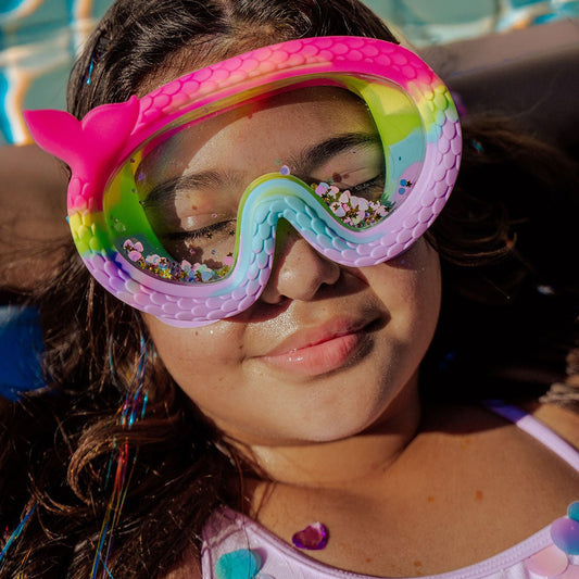 Splash N' Shimmer Cove Mermaid Kids' Swim Mask - Shop LINNY CO