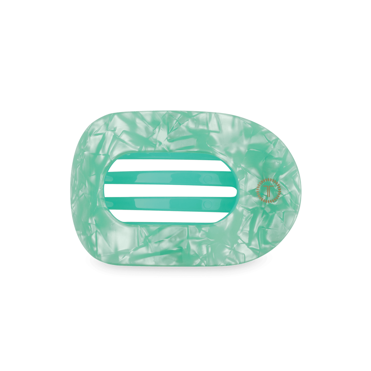 Spring Splash Medium Flat Round Hair Clip - Shop LINNY CO