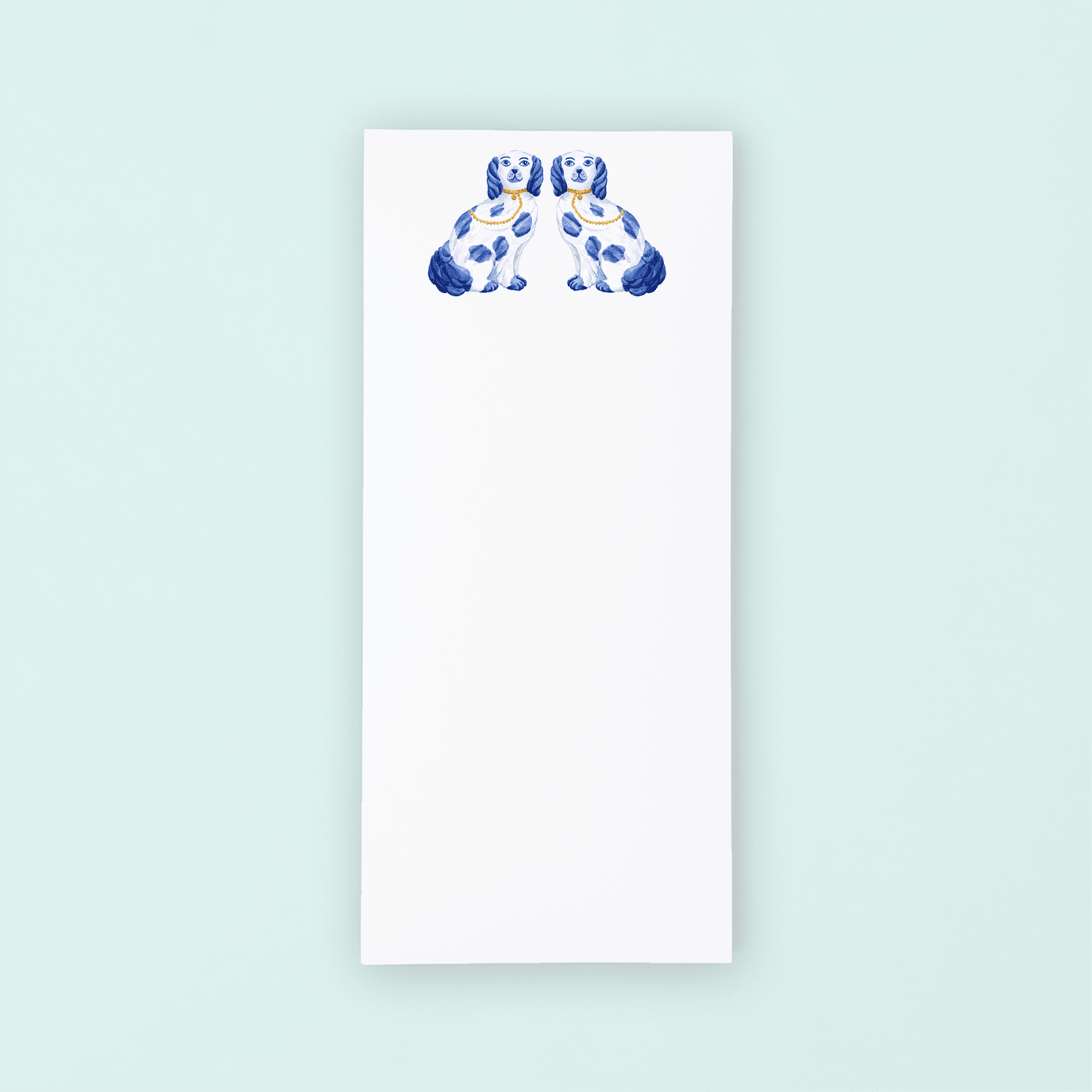 Staffordshire Dogs Lists Pad - Shop LINNY CO