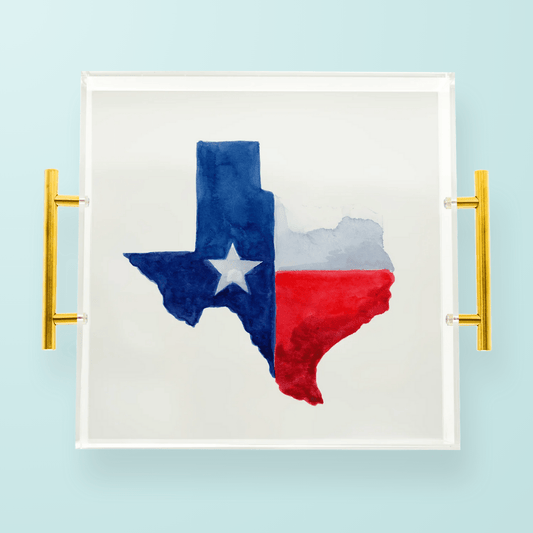 State of Texas Outline Acrylic Tray - Shop LINNY CO