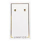Stud Earrings - Gold Triangle - Shop LINNY CO