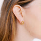 Stud Earrings - Wyatt Small Circle - Shop LINNY CO