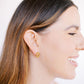 Stud Earrings - Wyatt Small Circle - Shop LINNY CO