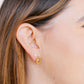 Stud Earrings - Wyatt Small Circle - Shop LINNY CO