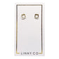 Studs - Gold Open Square - Shop LINNY CO