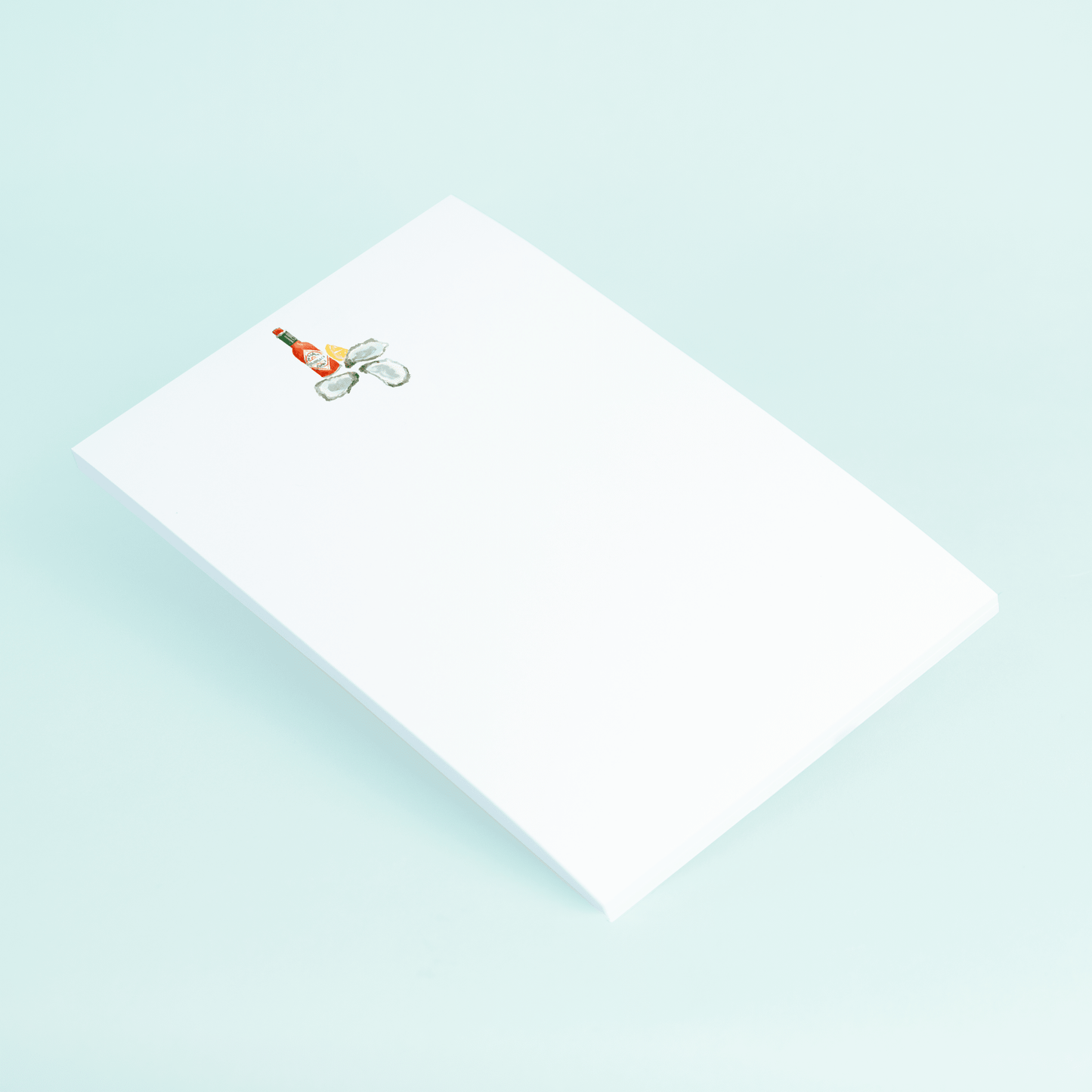 Tabasco And Oysters Notepad - Shop LINNY CO