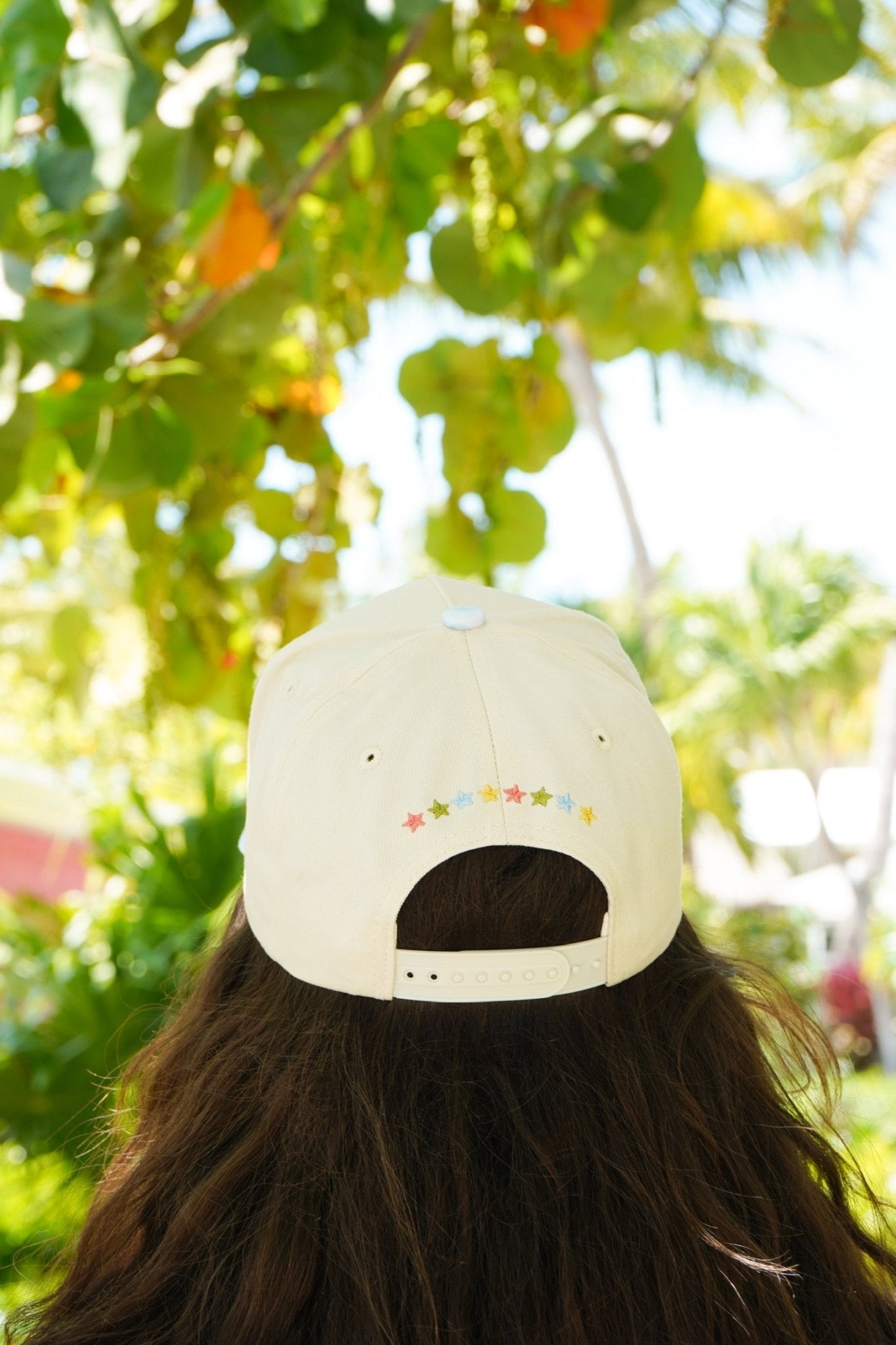 Take it Easy - Blue Striped Trucker Hat - Shop LINNY CO