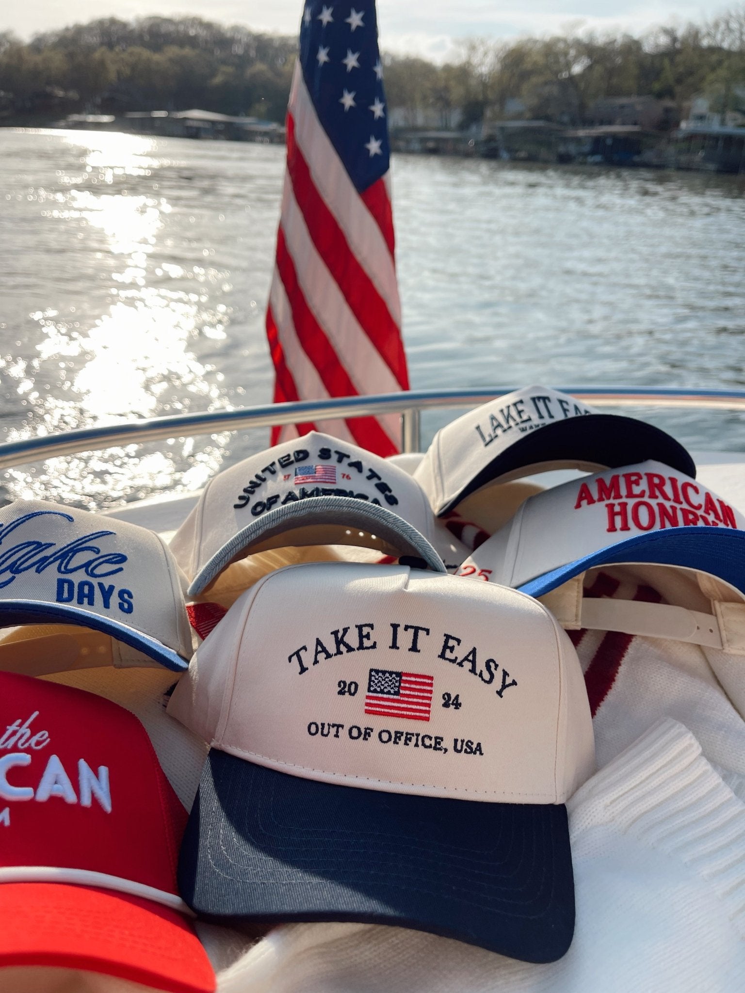 Take it Easy Vintage Trucker Hat - Shop LINNY CO