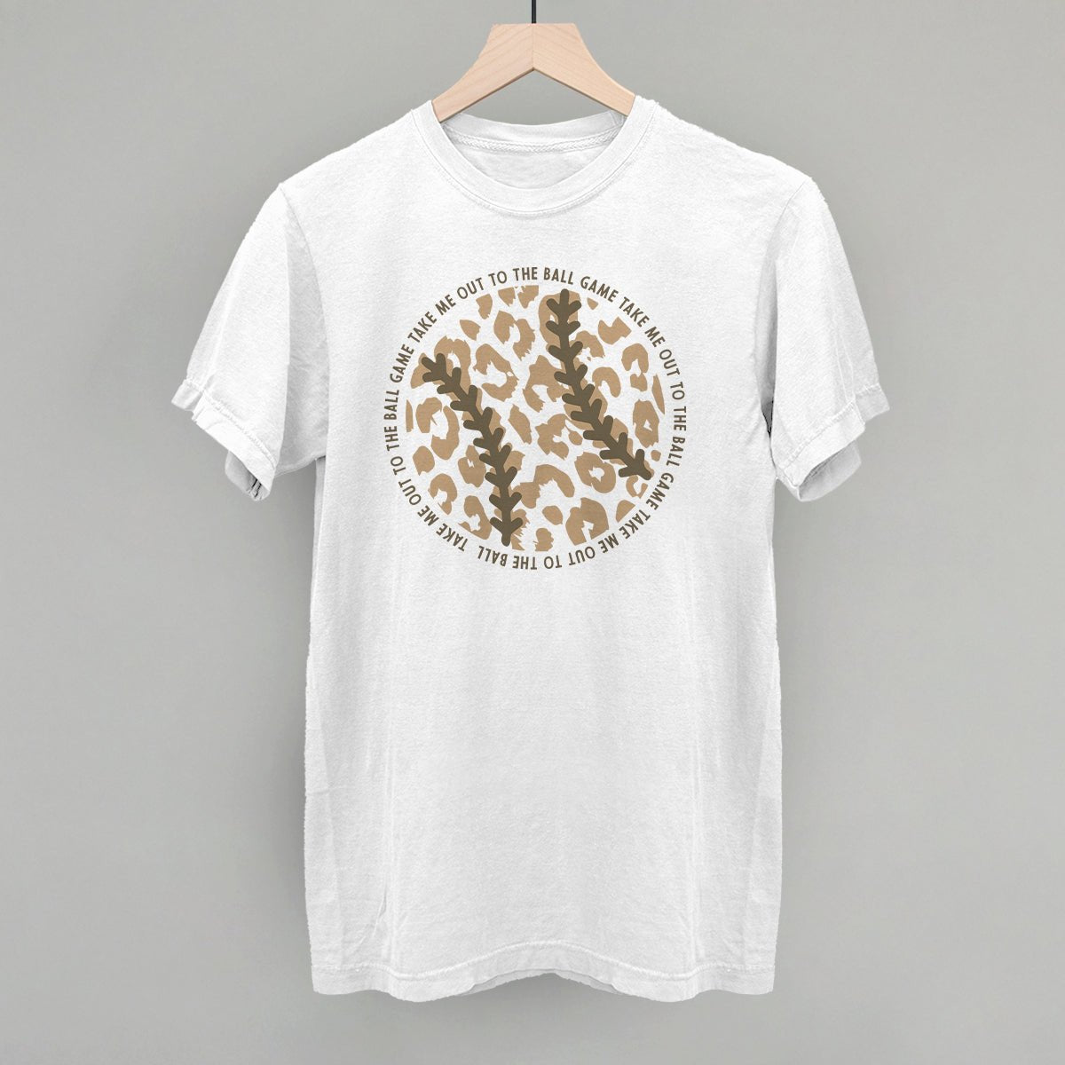 Take Me Out To The Ball Game (Leopard Baseball) - Shop LINNY CO