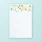 Tennis & Cocktails Pattern Notepad - Shop LINNY CO