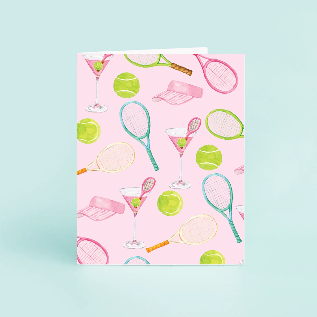 Tennis & Cocktails Pattern - Shop LINNY CO