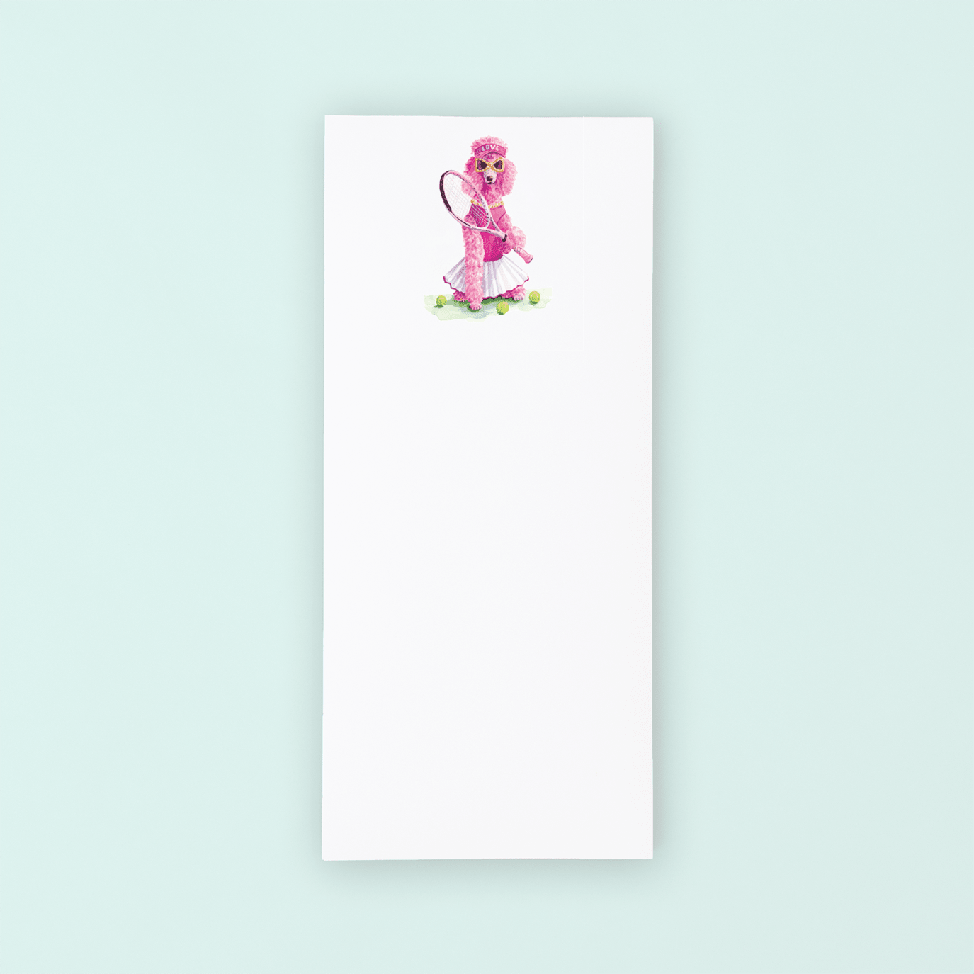 Tennis Poodle Listpad - Shop LINNY CO