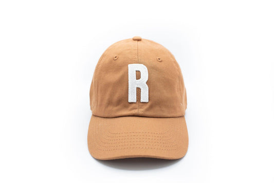 Terra Cotta Letter Baseball Hat - Shop LINNY CO