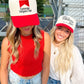 That's a Firstttt Down Vintage Trucker Hat - Red - Shop LINNY CO