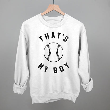 That's My Boy Baseball (Black} - Shop LINNY CO