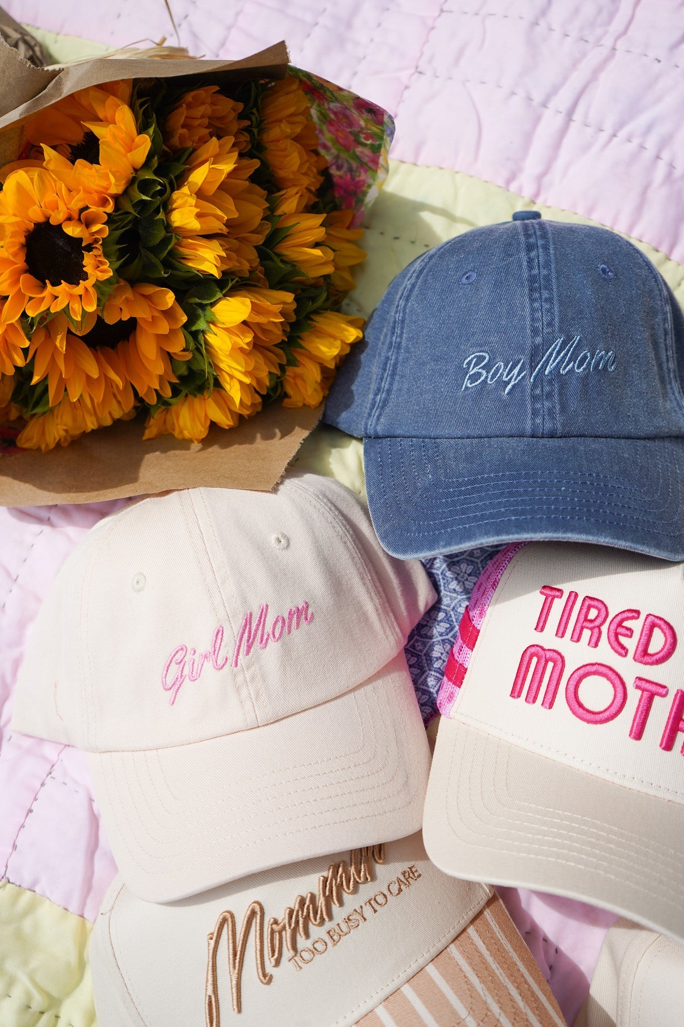 The Mom Cap – Girl Mom & Boy Mom - Shop LINNY CO