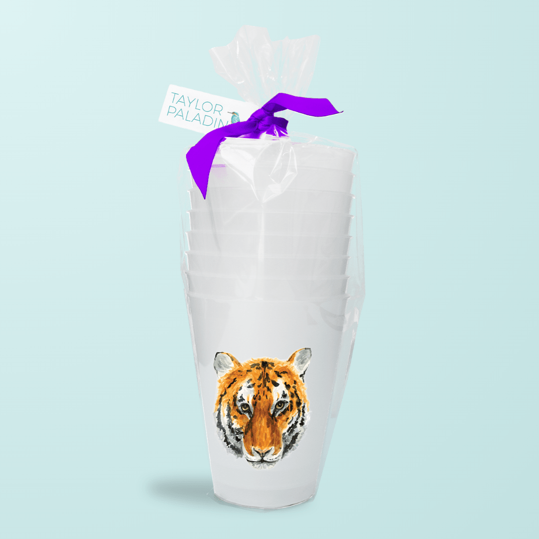 Tiger Frosted Cups - Shop LINNY CO