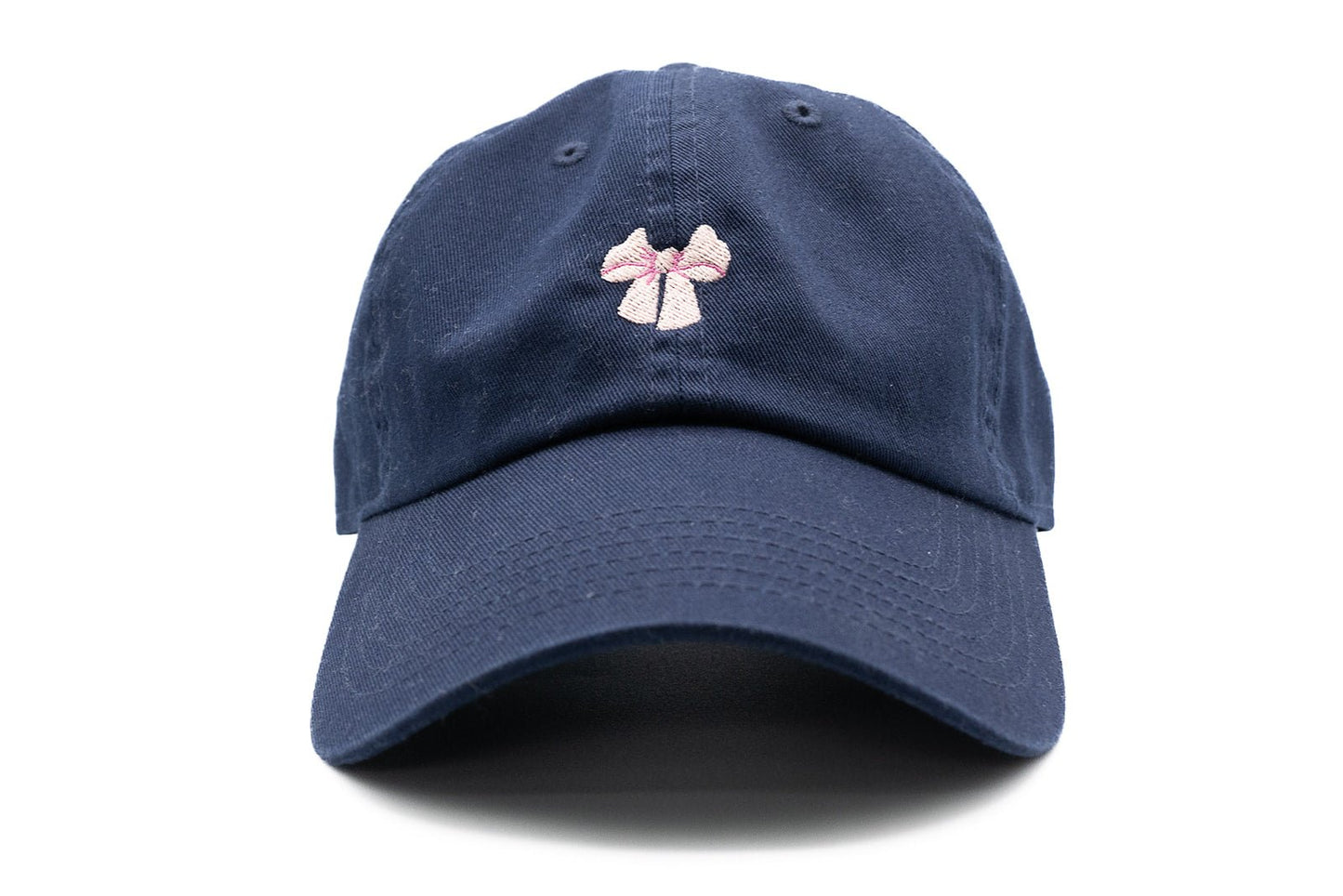 Tiny Pink Bow Baseball Hat - Shop LINNY CO
