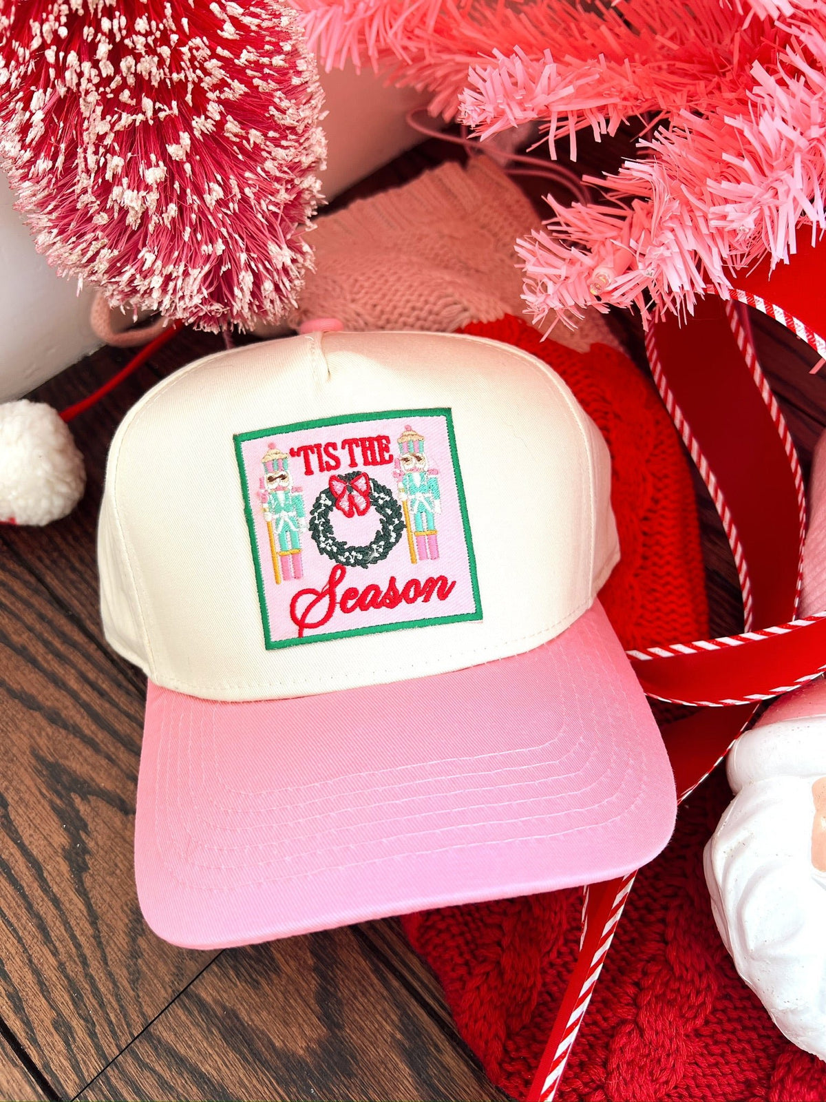 Tis The Season - Vintage Trucker Hat - Shop LINNY CO