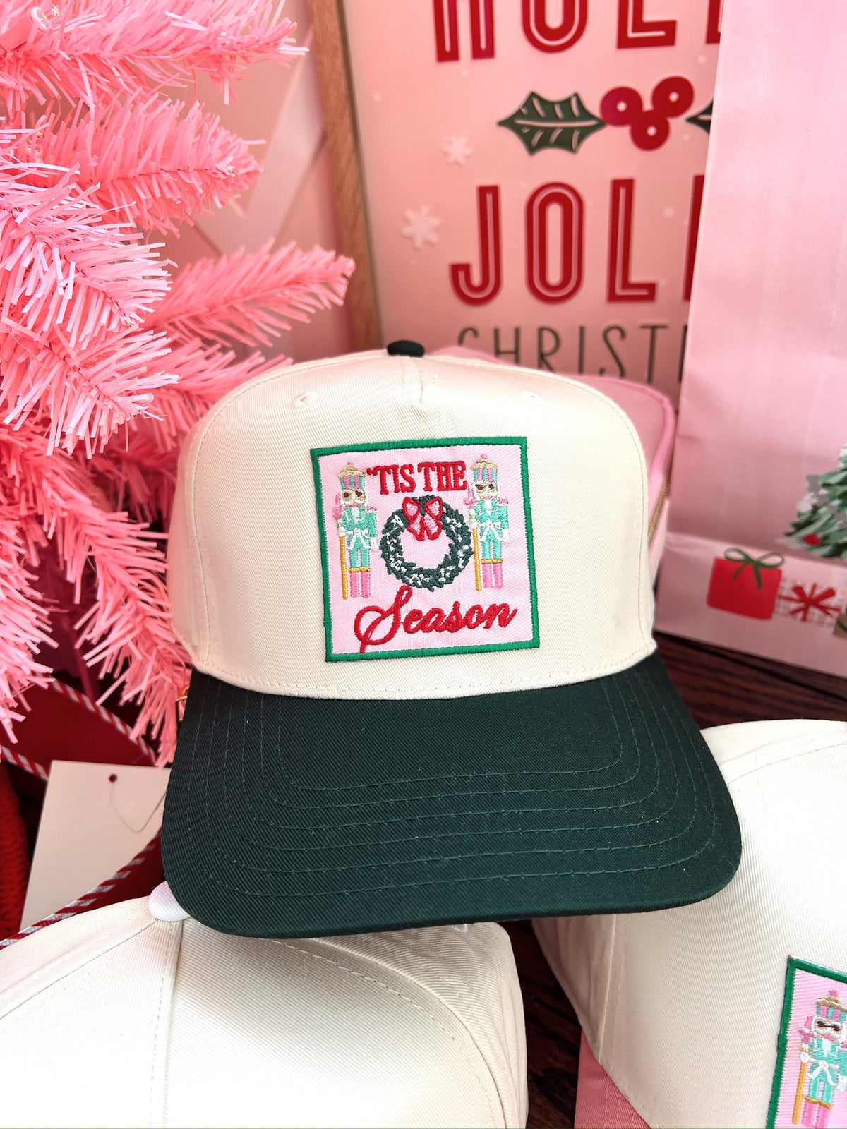 Tis The Season - Vintage Trucker Hat - Shop LINNY CO