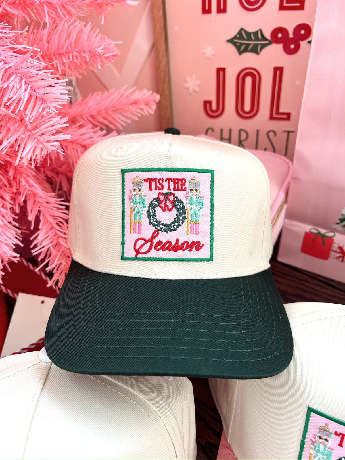 Tis The Season - Vintage Trucker Hat - Shop LINNY CO