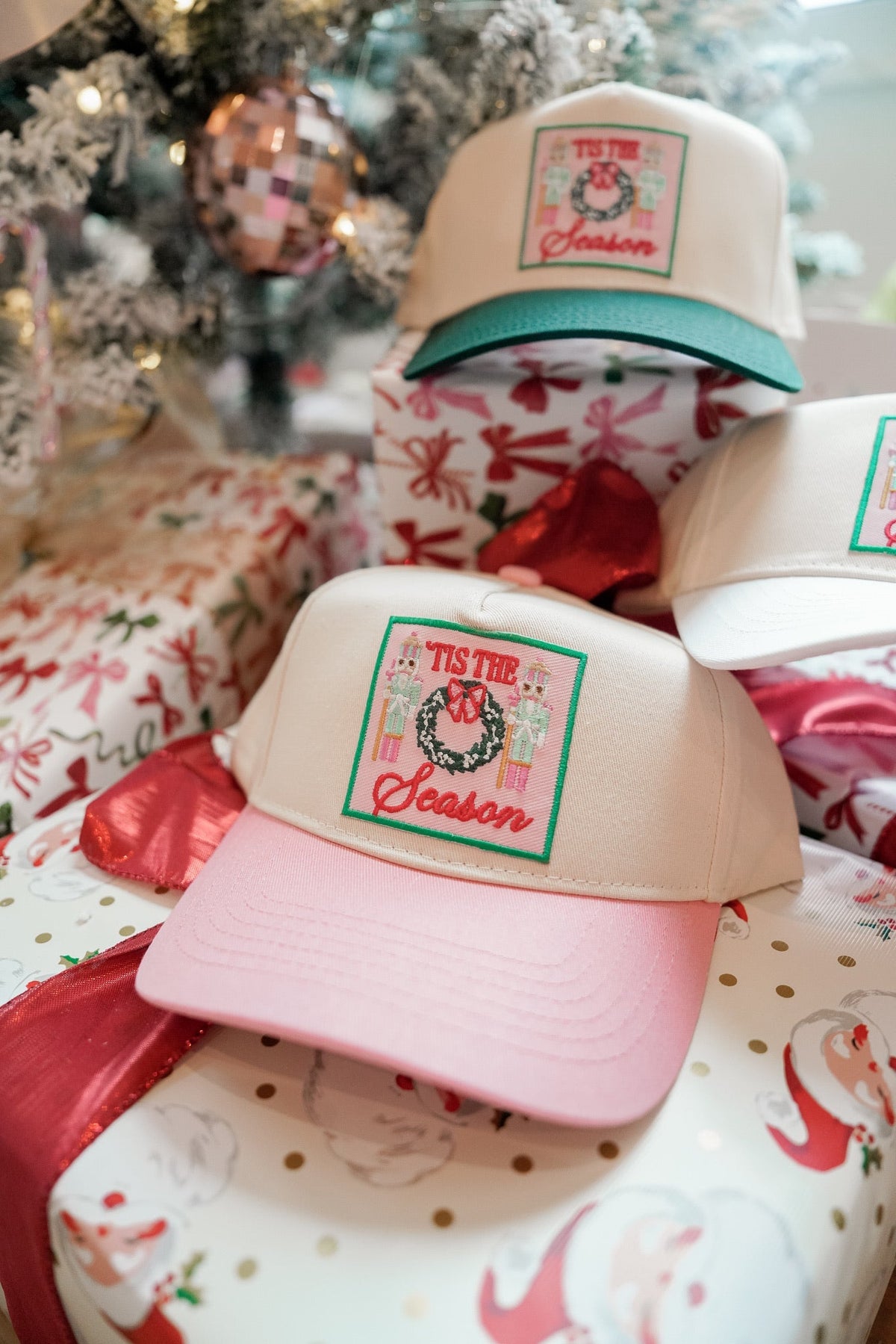 Tis The Season - Vintage Trucker Hat - Shop LINNY CO