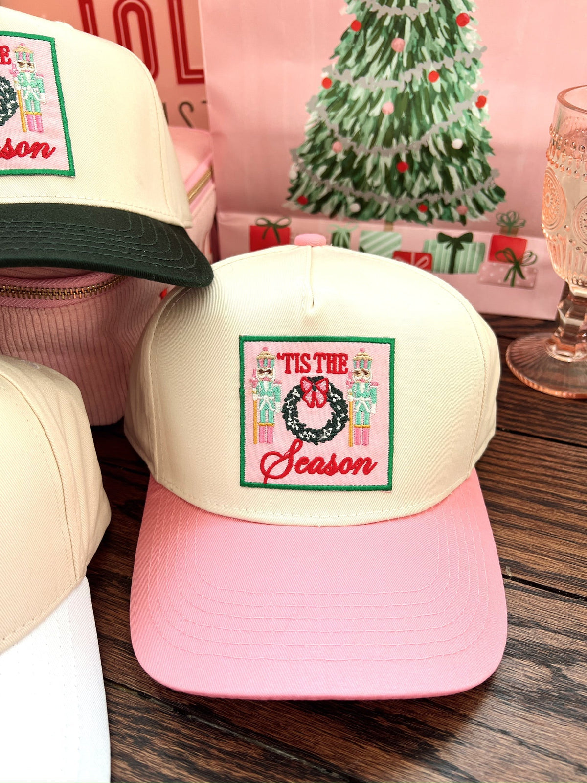 Tis The Season - Vintage Trucker Hat - Shop LINNY CO