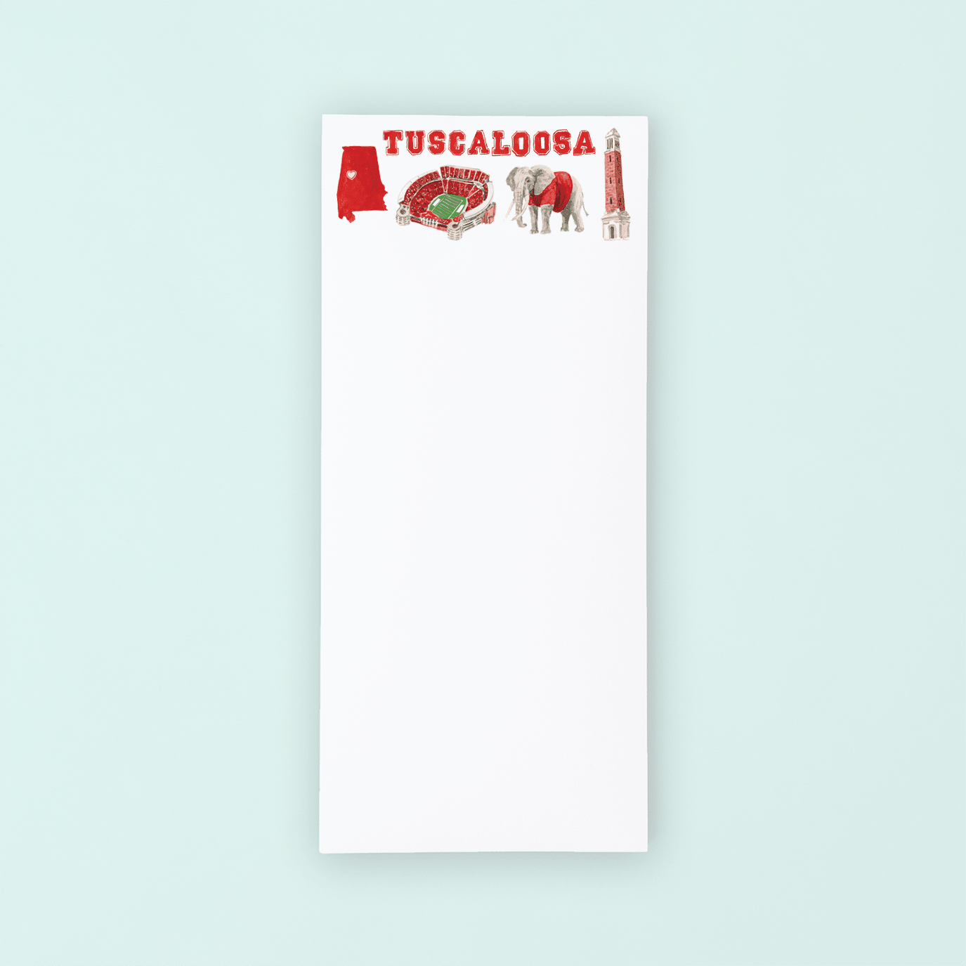 Tuscaloosa Pattern Listpad - Shop LINNY CO