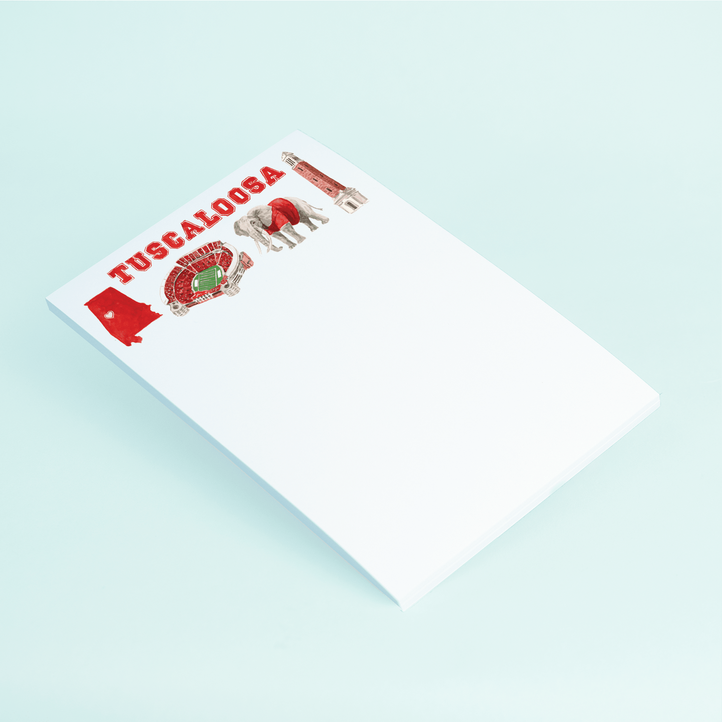 Tuscaloosa Pattern Notepad - Shop LINNY CO