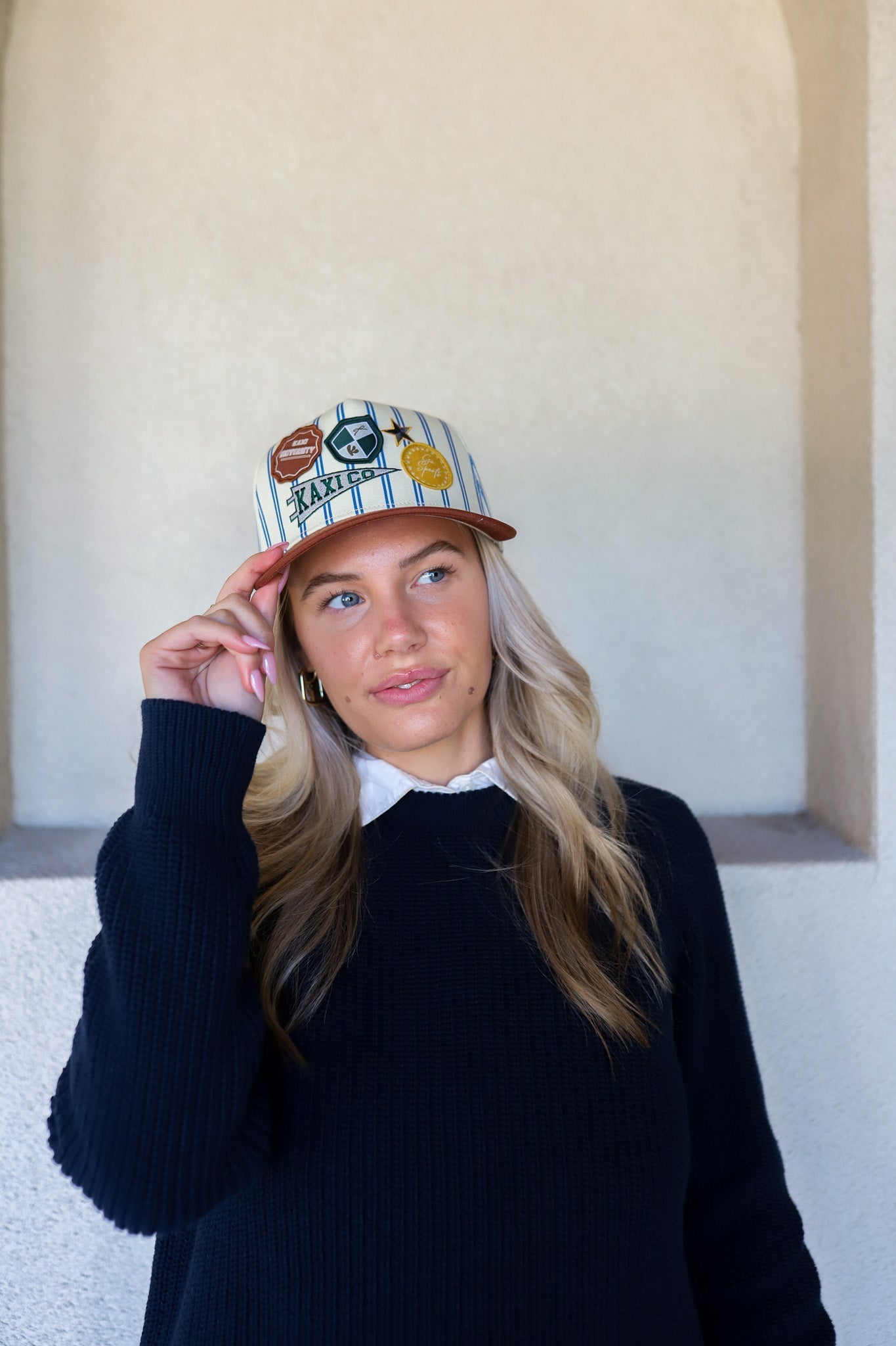 UNIVERSITY PATCH TRUCKER HAT - Shop LINNY CO