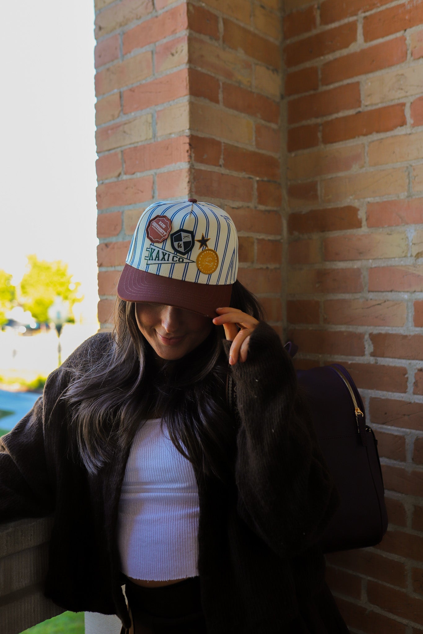 UNIVERSITY PATCH TRUCKER HAT - Shop LINNY CO