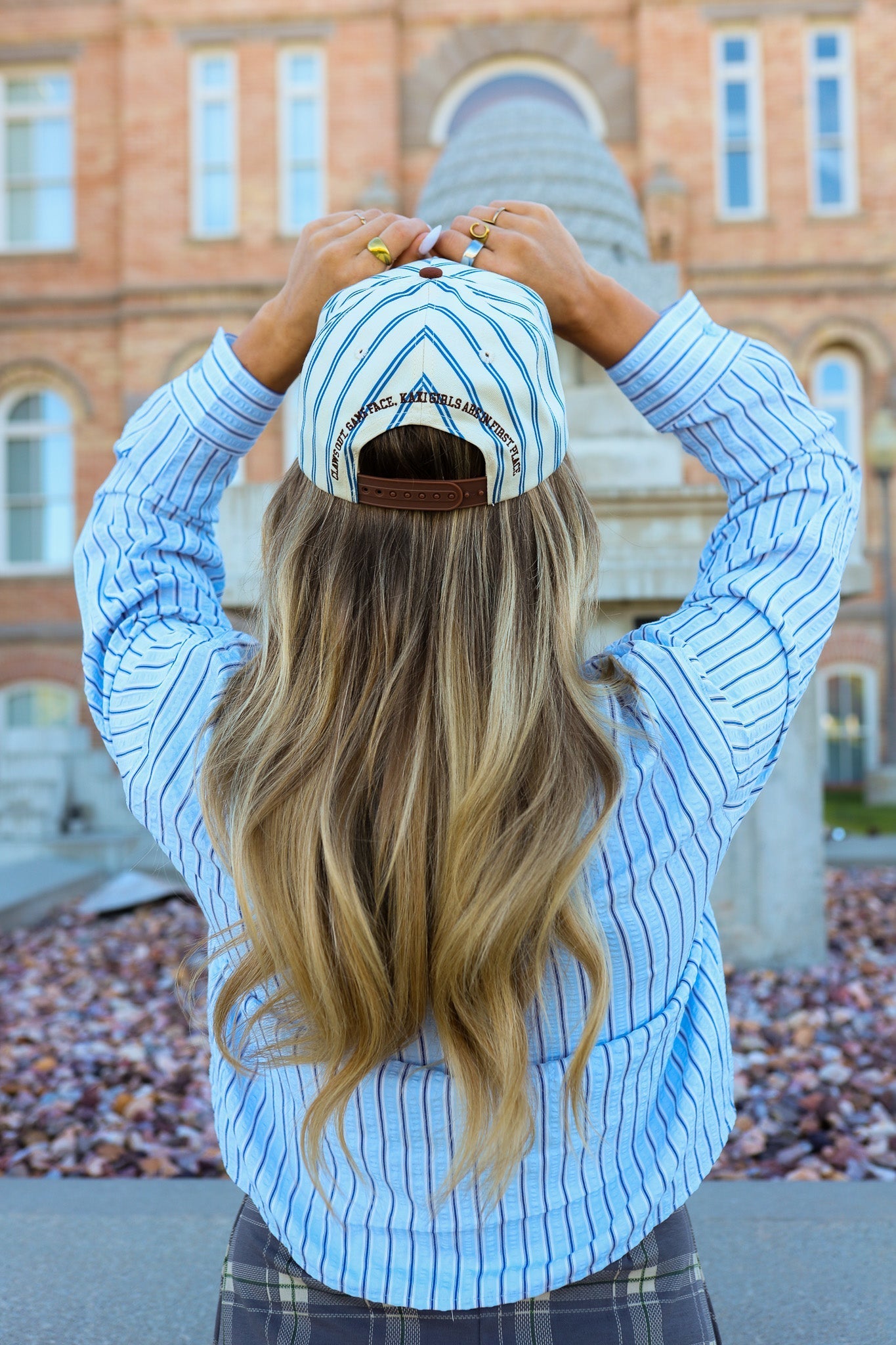 UNIVERSITY PATCH TRUCKER HAT - Shop LINNY CO