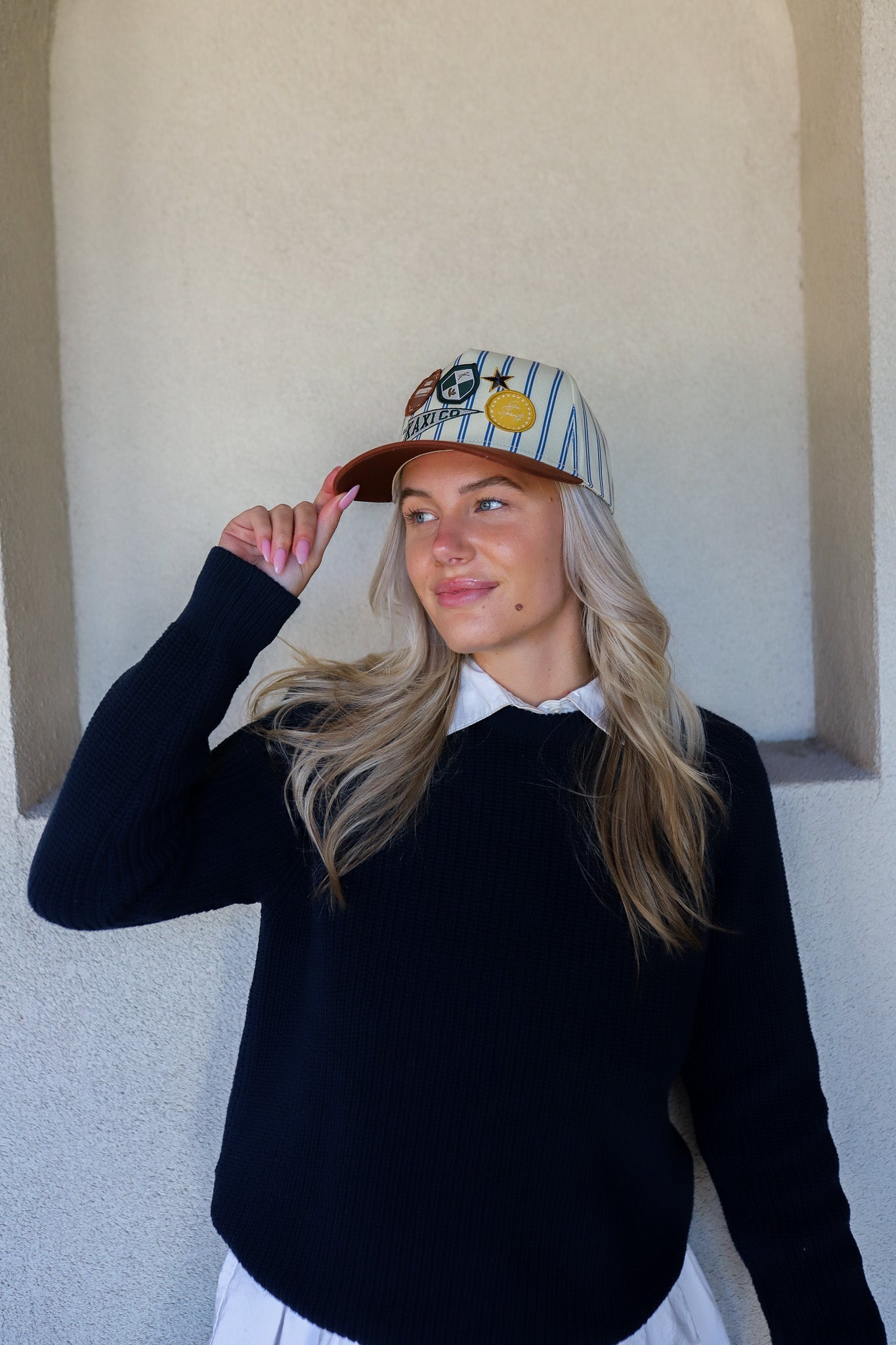 UNIVERSITY PATCH TRUCKER HAT - Shop LINNY CO