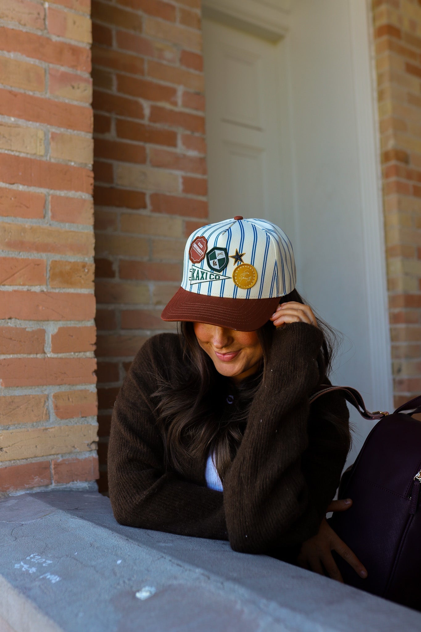 UNIVERSITY PATCH TRUCKER HAT - Shop LINNY CO