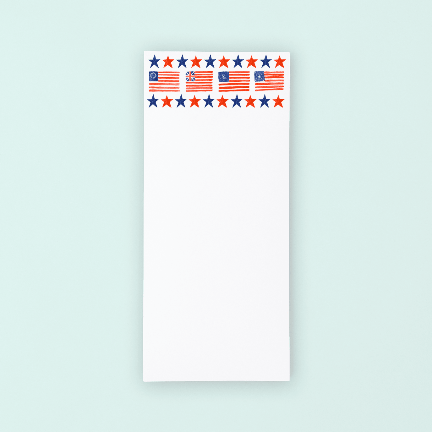 Vintage American Flag Lists Pad - Shop LINNY CO