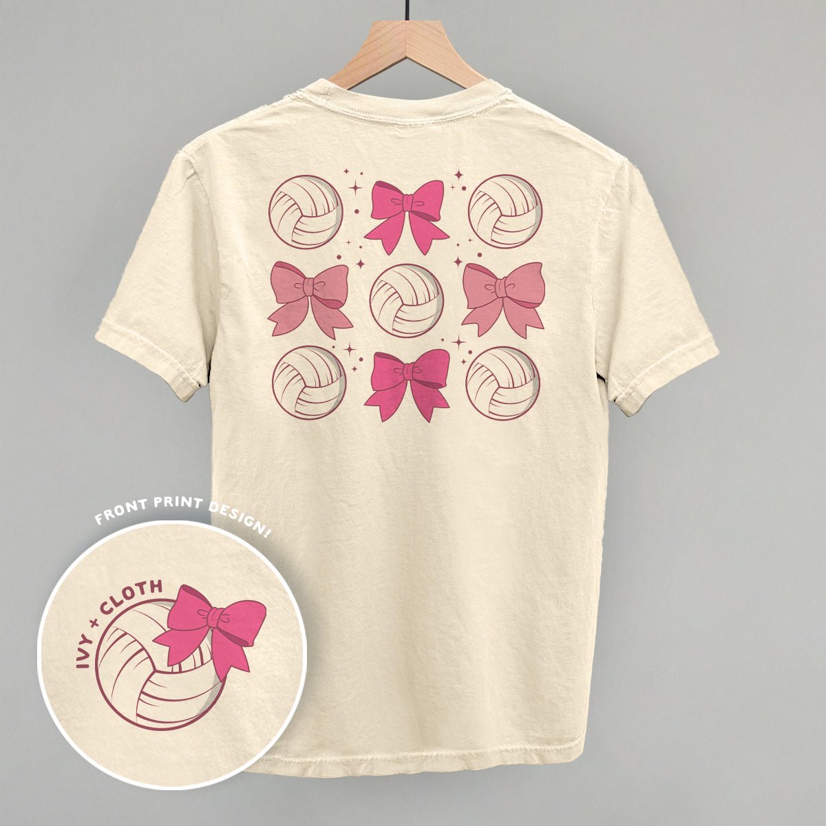 Volleyballs and Bows (Back Print) - Shop LINNY CO