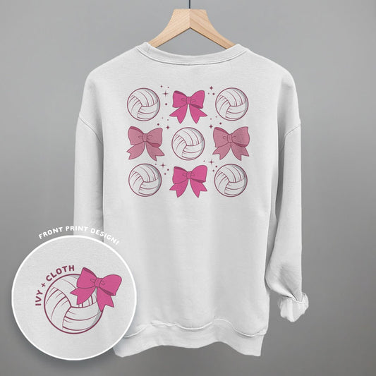 Volleyballs and Bows (Back Print) - Shop LINNY CO