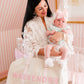 Weekender Oversized Canvas Duffel - Pink Toile - Shop LINNY CO