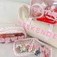 Weekender Oversized Canvas Duffel - Pink Toile - Shop LINNY CO