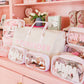 Weekender Oversized Canvas Duffel - Pink Toile - Shop LINNY CO