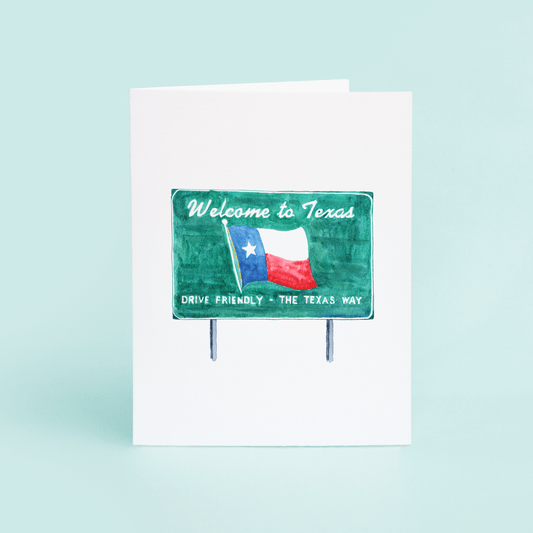 Welcome To Texas Sign - Shop LINNY CO