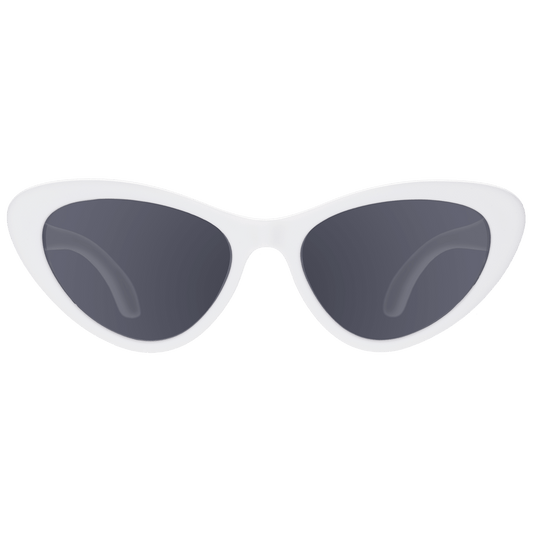 Wicked White Cat - Eye I Smoke Lenses - Shop LINNY CO