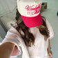 Wonderfully Made - Hot Pink Vintage Trucker Hat - Shop LINNY CO