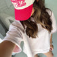 Wonderfully Made - Hot Pink Vintage Trucker Hat - Shop LINNY CO